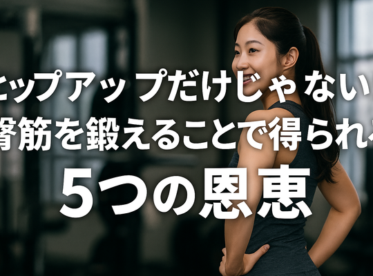 ヒップアップだけじゃない！臀筋を鍛えることで得られる5つの恩恵