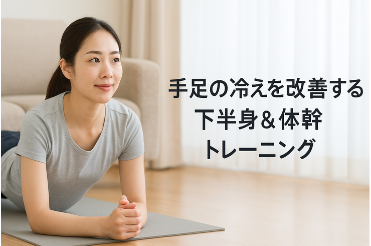 手足の冷えを改善する下半身＆体幹トレーニング